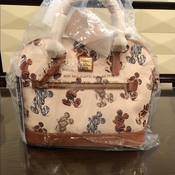 Disney Dooney and Bourke Animal Mickey AP Satchel - Picture 5 of 10
